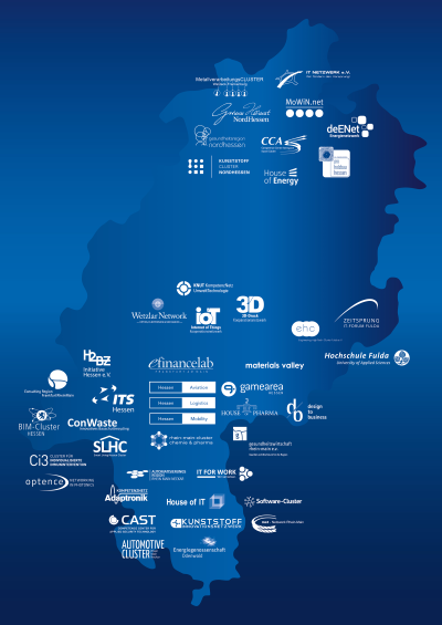 Hessen Cluster Map