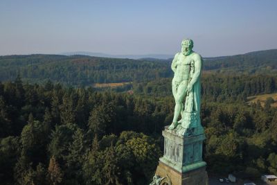 This statue in Kassel, northern Hessen, is of Hercules, who embodied strength, courage and wisdom. Qualities that we can put to good use in these difficult times.
